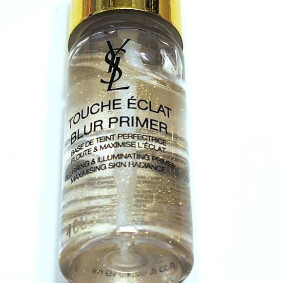 YSL Yves Saint Laurent Blur Primer Gold Base Touché Eclat .33 oz 10 ml New - Picture 2 of 8